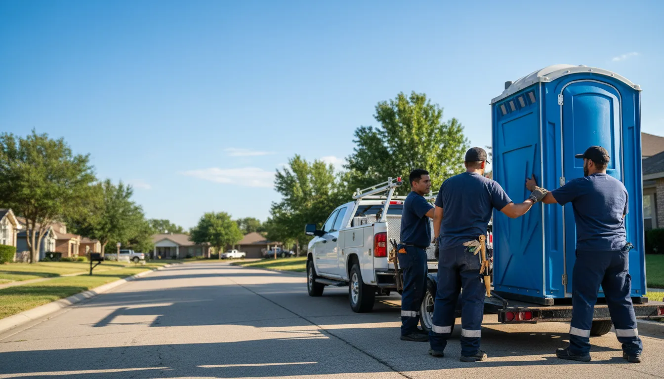 Portable Toilet Rental in New Auburn, MN near me